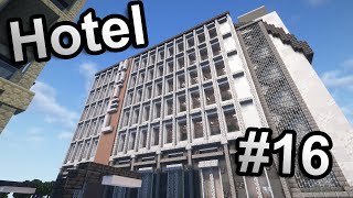 Minecraft City Building  16  Hotel [upl. by Goulden]