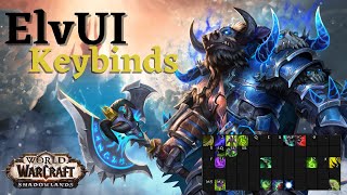 ElvUI basic KEYBIND guide 2022 WOW Shadowlands [upl. by Marianne]