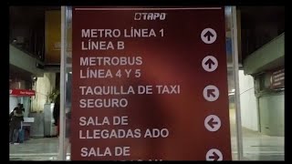 🚃♥🚂TAPO🎒⛱️⛰️🚌TERMINAL DE AUTOBUSES DE PASAJEROS DE ORIENTE METROBÚS SAN LÁZARO LINEA 5 CDMX 2023 [upl. by Neeroc]