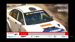 Corbeau Seats Tendring amp Clacton Rally 2022  Richard WeaverJames Pink Mitsubishi Evo 6 [upl. by Emmit]