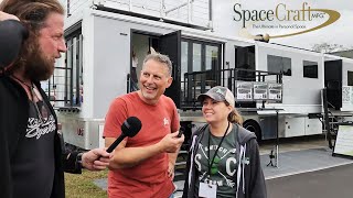 2024 SPACECRAFT 54 RV amp BLACK MAC SEMI AT FLORIDA RV SHOW [upl. by Issi]