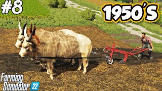 1950S Collecting hay Plowing Selling butter and eggs Selendra FS 22 Ep 8 [upl. by Adore]