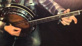 McAlpines Fusiliers The Dubliners on tenor banjo  Irish banjo Barney McKenna inspired [upl. by Carlye]