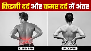 किडनी दर्द और कमर दर्द में क्या अंतर है  What is the difference between back pain and kidney pain [upl. by Casie]