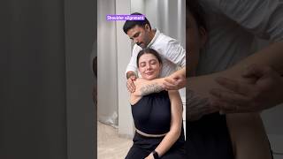 Shoulder pain treatment ytviral ytshortsindia feedshorts [upl. by Attlee173]