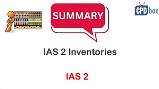 IAS 2 Inventories summary  applies in 2024 [upl. by Leifeste]