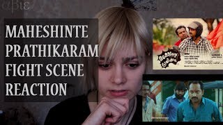 Maheshinte Prathikaram Fight Scene Reaction By Blond Girl [upl. by Ramsden744]