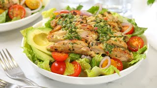 Chimichurri Chicken Bowls  Healthy Meal Prep Recipe [upl. by Hamford]