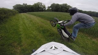 KX 65 two stroke antics [upl. by Ecinue317]