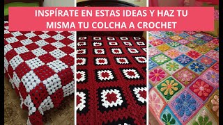 15 Ideas de colchas hechas a crochet [upl. by Eduj]