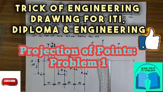 PROJECTION OF POINTS  Problem 1 [upl. by Puri]