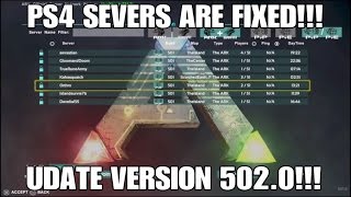 PS4 ARK DEDICATEDNONDEDICATED SERVER FIX UPDATE 5020 [upl. by Eciryt]