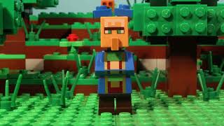 Minecraft Morph Mod  Lego Minecraft Animation [upl. by Mchenry]