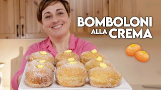 BOMBOLONI ALLA CREMA Ricetta Facile  Fatto in Casa da Benedetta [upl. by Naus]