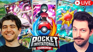 FIRST Pokemon TCG Pocket Invitational TOURNAMENT [upl. by Sierra]