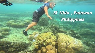 Snorkling  El Nido Palawan 2024 [upl. by Tuppeny]