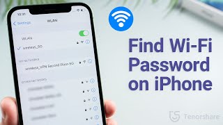 How to Find WiFi Password on iPhoneiPad If Forgot [upl. by Aiasi]