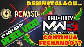 ✅ 2º Método WARZONE FECHANDO após DESINSTALAR reWASD MW3 callofduty rewasd fixed [upl. by Rhines]