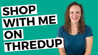 Unsponsored ThredUP Review Shop With Me on ThredUP [upl. by Lean]