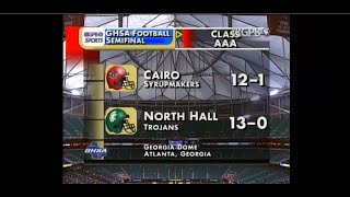 GHSA 3A Semifinal Cairo vs North Hall  Dec 8 2007 [upl. by Myrah]