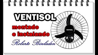 Como montar e instalar ventilador Ventisol de parede  Loren Sid [upl. by Dwaine]