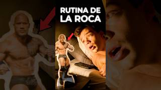 ¡Probé la loca rutina matutina de La Roca 😱🏋️‍♂️ [upl. by Greenlee722]