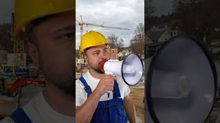 YOUTUBER auf der BAUSTELLE 50 😂dennome funny comedy memes bauleiter [upl. by Scevour840]