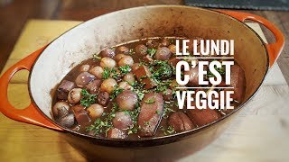 BOURGUIGNON VÉGÉTARIEN FAÇON POPOTE Le lundi c’est Veggie [upl. by Keelin974]