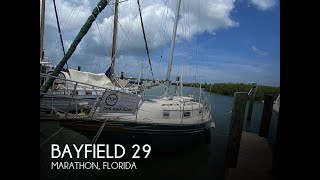 SOLD Used 1988 Bayfield 29 in Marathon Florida [upl. by Estel]