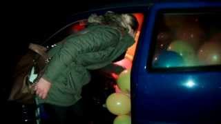 Geburtstagsstreich  Luftballons im Auto Epic birthday prank [upl. by Marline]