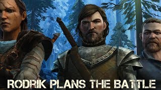 Game Of Thrones Telltale Episode 6  Rodrik Plans The Battle [upl. by Gnilrits]