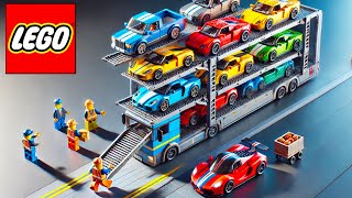 Lego City Twin Desk Tow Truck Lego 🏎️ Lego Auto Tech [upl. by Perdita626]