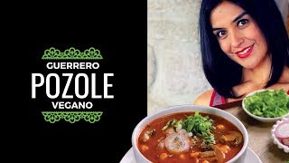 COMO HACER POZOLE VEGANO RECETAS MEXICANAS MÉXICO VEGANO [upl. by Bea]