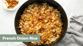 French Onion Rice [upl. by Bocaj]