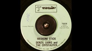 OSA Plays the Record Denzil Laing amp the Crystalites  Medicine Stick OG Reggae 45 [upl. by Bel]