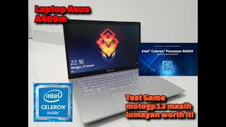 Testing game di Laptop Asus A409M Intel Celeron N4020 8gb Ram [upl. by Luo]