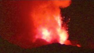 Mt Etna Eruption 2011 [upl. by Hickey]