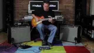 DigiTech JamMan Delay Creating Two Part Loops [upl. by Howey]