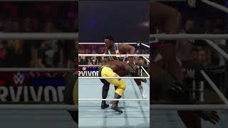 Big E Vs Bobby Lashley Survivor War Games Match WWE 2K24 [upl. by Jaquenette540]