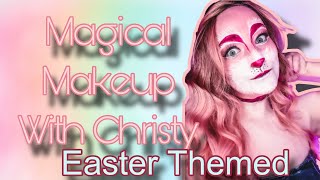 MAGICAL MAKEUP WITH CHRISTY EASTER BUNNY MAKEUP [upl. by Patterson]