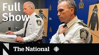 CBC News The National  Winnipeg homicides Royal controversy Canada’s World Cup journey [upl. by Beaston301]