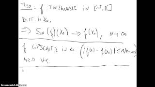 Non linear dispersive equations  10 Fourier Series Pointwise convergence [upl. by Bigg]