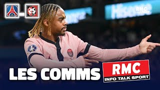 PSG 31 Rennes  Les comms’ RMC de la victoire parisienne à 4 jours du choc contre Arsenal [upl. by Assennav]