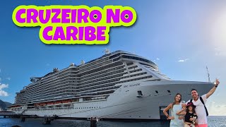 CRUZEIRO NO CARIBE  EMBARCAMOS NO MSC SEASIDE EM MARTINICA EPISÓDIO 01 [upl. by Pepe294]