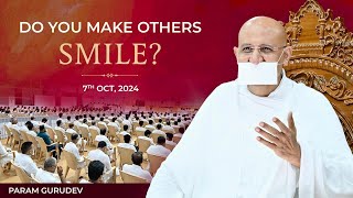 Do You Make Others Smile  Param Gurudev Shree Namramuni Maharaj Saheb  Paramdham  7 Oct 24 [upl. by Eula]