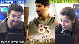 Pakistani Couple Reacts To 83 Trailer  Hindi  Ranveer Singh  Kabir Khan [upl. by Phaih]