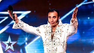 Can Steve Singh’s swinging hips sway the Judges  Week 3 Auditions  Britain’s Got Talent 2016 [upl. by Garnett321]