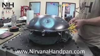 Building a Handpan  Start to Finish  Nirvana Handpan [upl. by Clower]