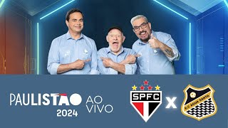 São Paulo X Água Santa  Paulistão 2024 na RECORD [upl. by Eirrem]