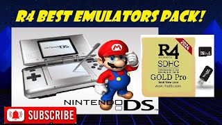 Best Emulators Pack for the R4 Card on Ds Dsi 2Ds or 3ds Systems [upl. by Reace]